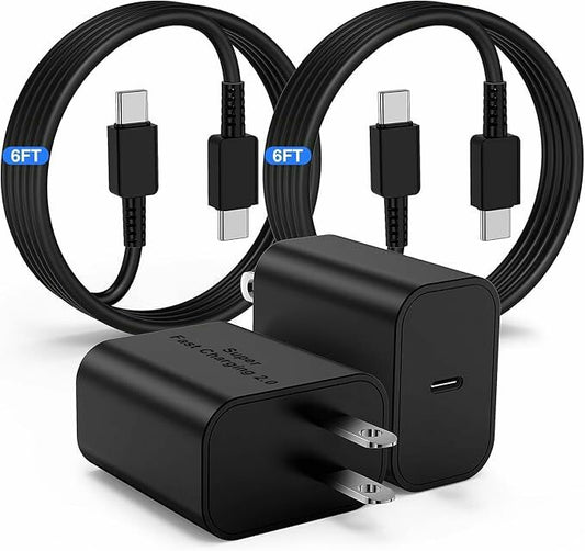 Samsung 45W Super Fast Charging Adapter with USB-C Cable